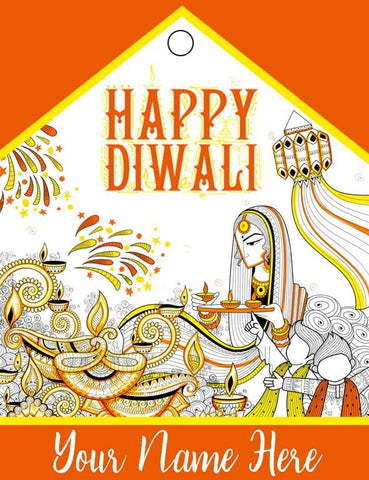 Diwali Goddess Gift Tags