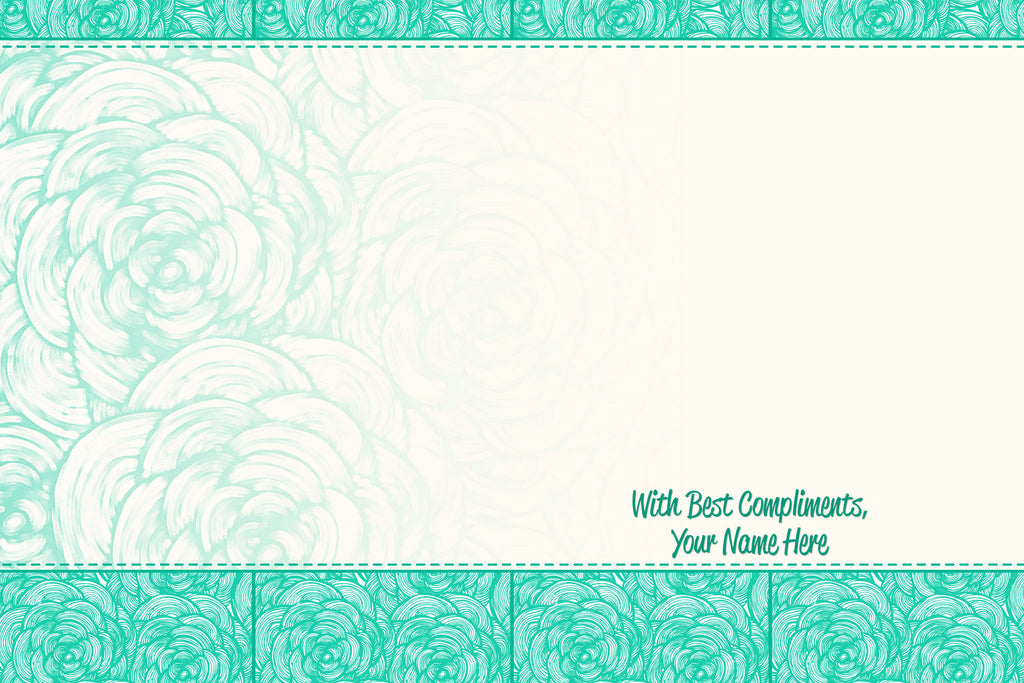 Turquoise Flowers