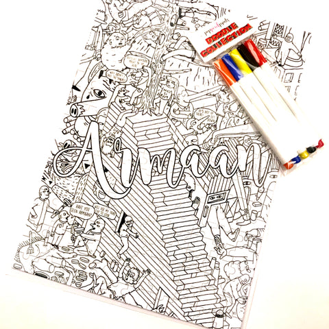 "Height of Adventures" Doodle Jigsaw Puzzle