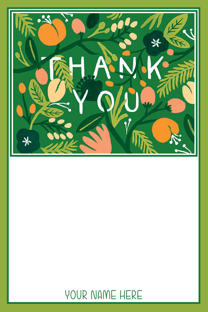A Greenery of Thanks