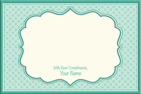 Turquoise Frame