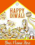 Diwali Goddess Gift Tags