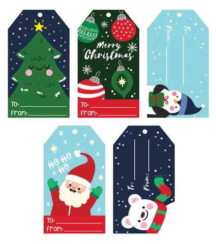 Assorted Christmas Gift Tags