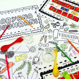 Boys Themed Doodle Placemats
