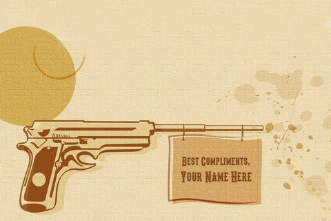 Gun in a Western