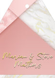 Pink Marbles Gift Tags