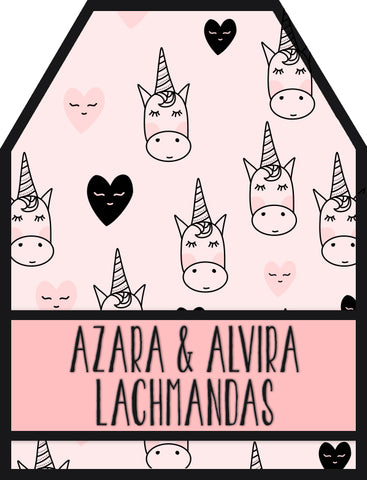 Hand Drawn Unicorns Gift Tag