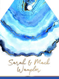 Blue Agate Gift Tag