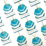 Turquoise Elegance Gift Tags