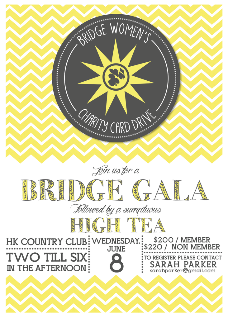Bridge Gala Invitation