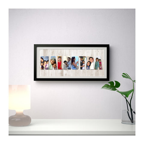 Photo frame discount with name