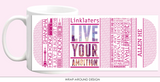 Simple Corporate Word Art Mug