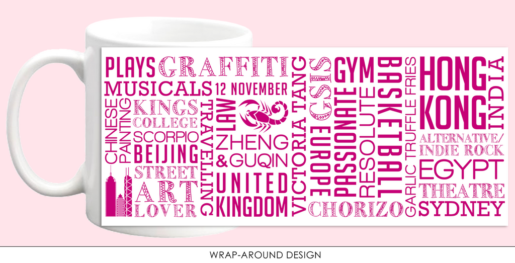 Personalized Coffee mug Custom Photo Text Logo Name Printed Ceramic 11oz mug  cup